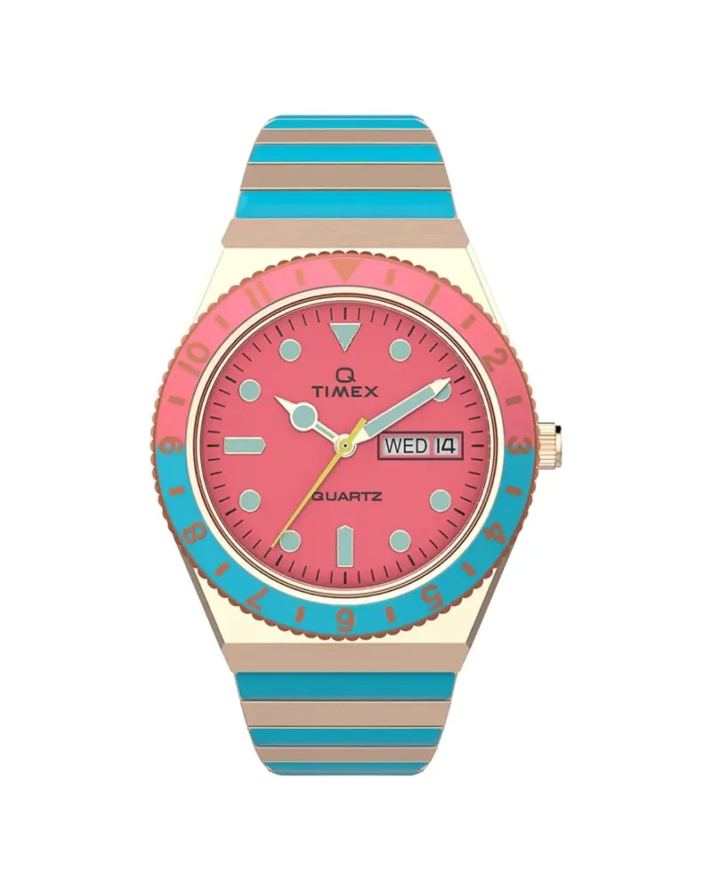 Timex Q Malibu 36mm - Rosa Rosa