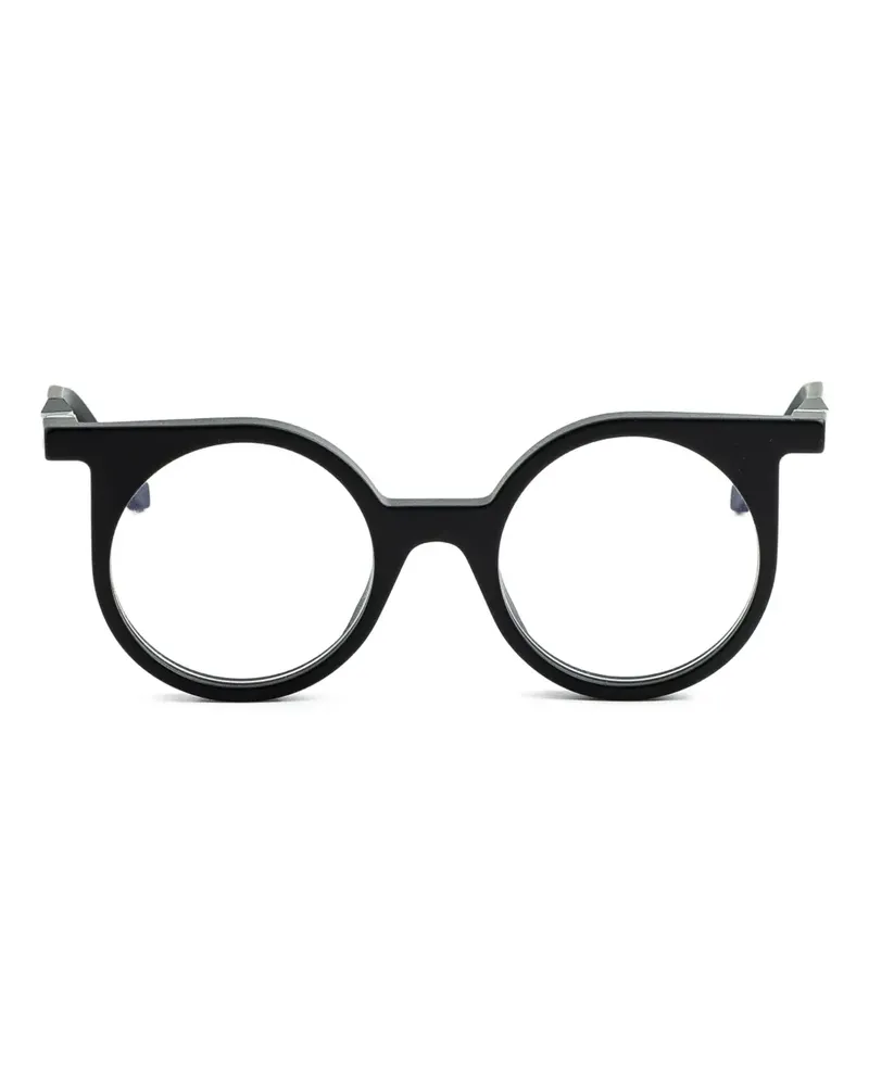 VAVA EYEWEAR Brille mit rundem Gestell - Schwarz Schwarz