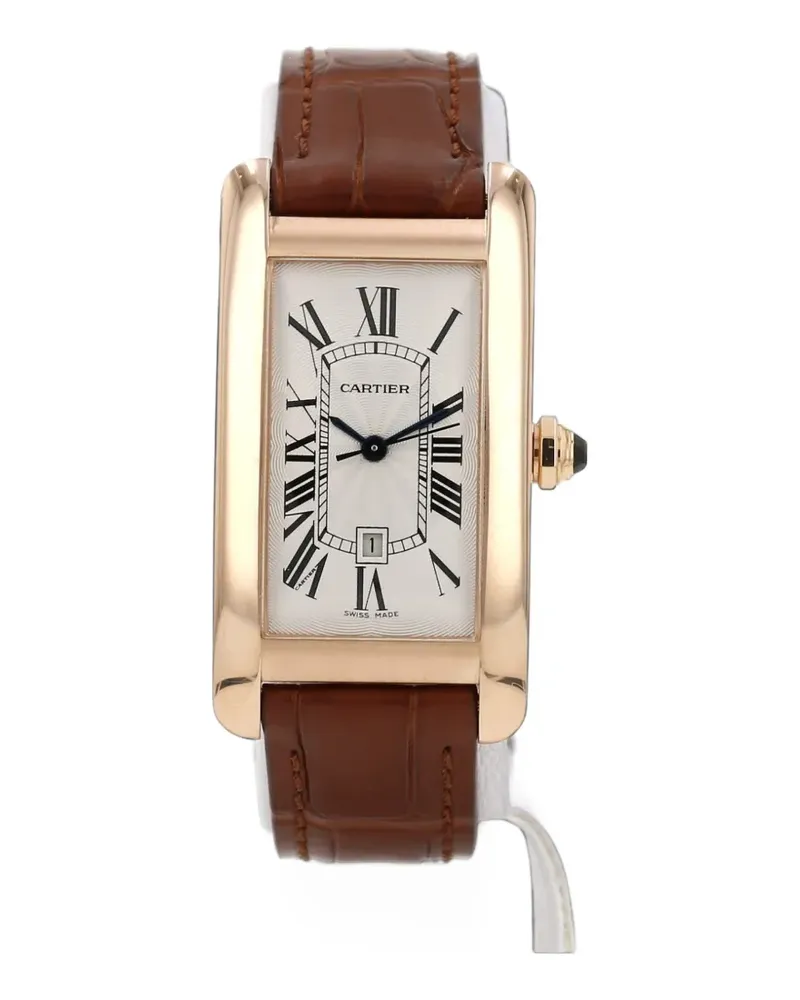Cartier 2010s Tank Américaine 42mm watch - Weiß Weiß