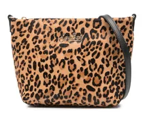 Aline Tasche aus gebürstetem Leder - Braun