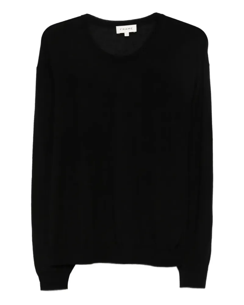Frame Denim Pullover aus Kaschmir-Wollgemisch - Schwarz Schwarz