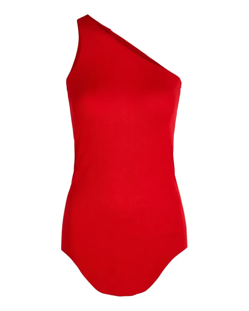 Rick Owens Lilies one-shoulder top - Rot Rot