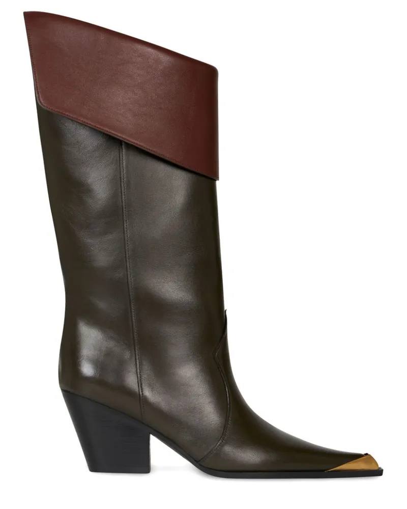 Etro Halbhohe Stiefel - Grün Grün
