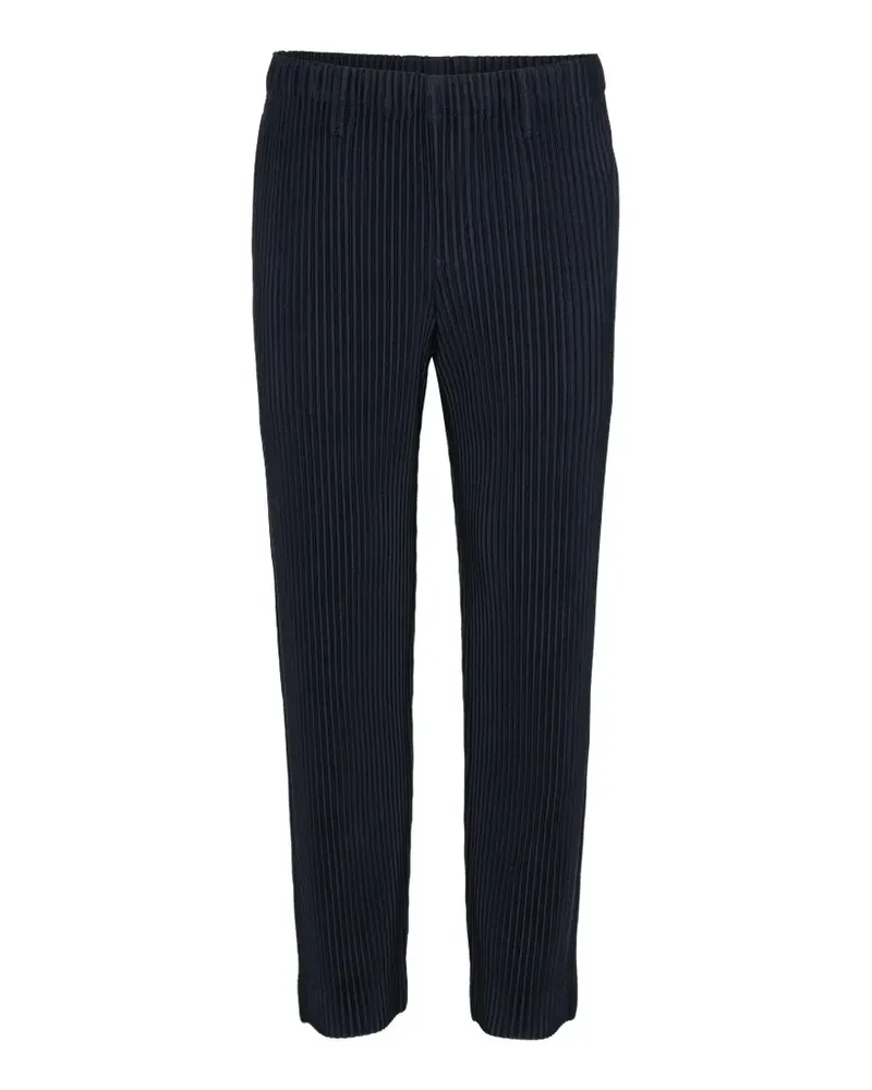 Issey Miyake pleated trousers - Blau Blau