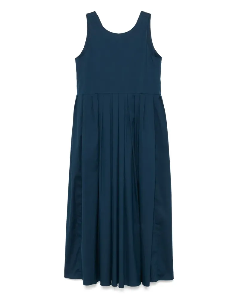 Max Mara Moira Midikleid - Blau Blau