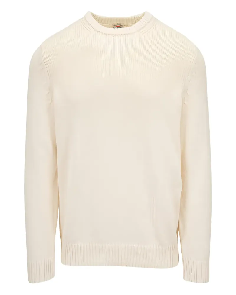 Faherty crew-neck sweater - Nude Nude