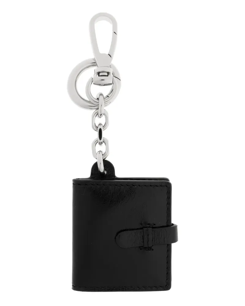 Maison Margiela stitch-detail keyring - Schwarz Schwarz
