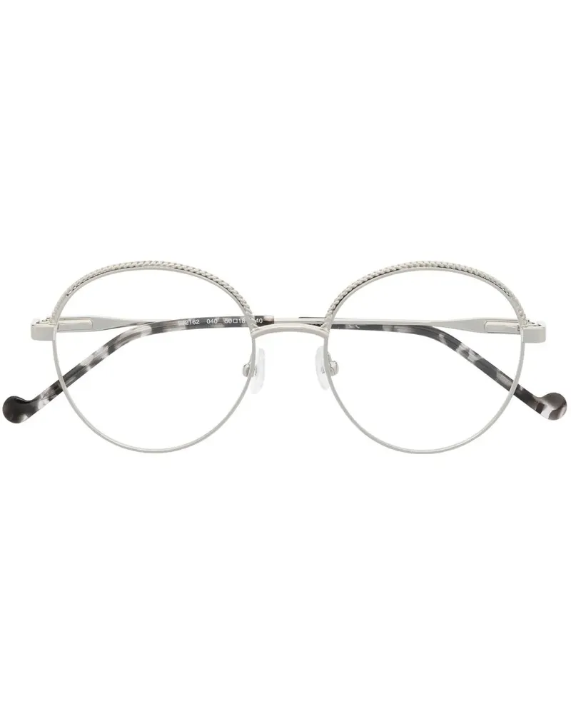 Liu Jo Brille mit rundem Gestell - Silber Silber