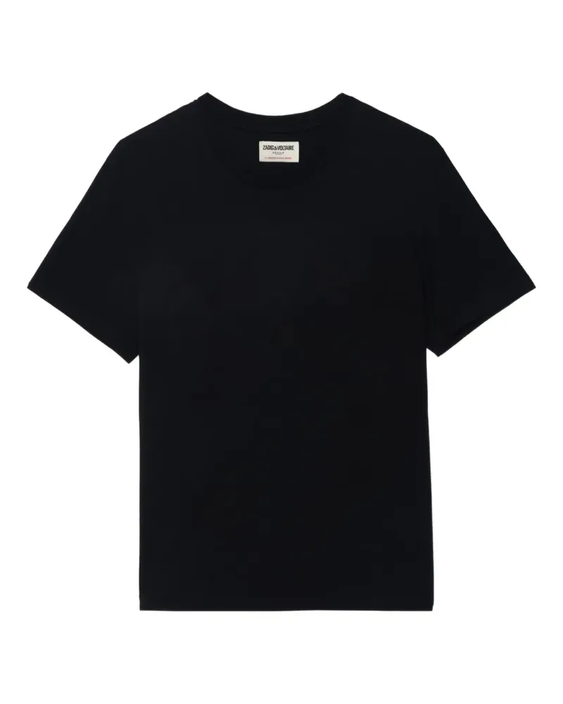 Zadig & Voltaire T-Shirt mit Logo-Print - Schwarz Schwarz