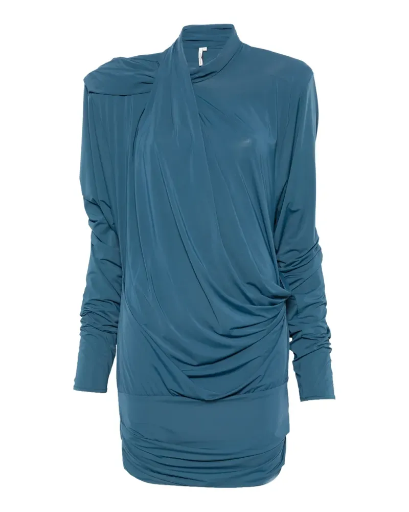 Entire Studios Dalters mini dress gale - Blau Blau