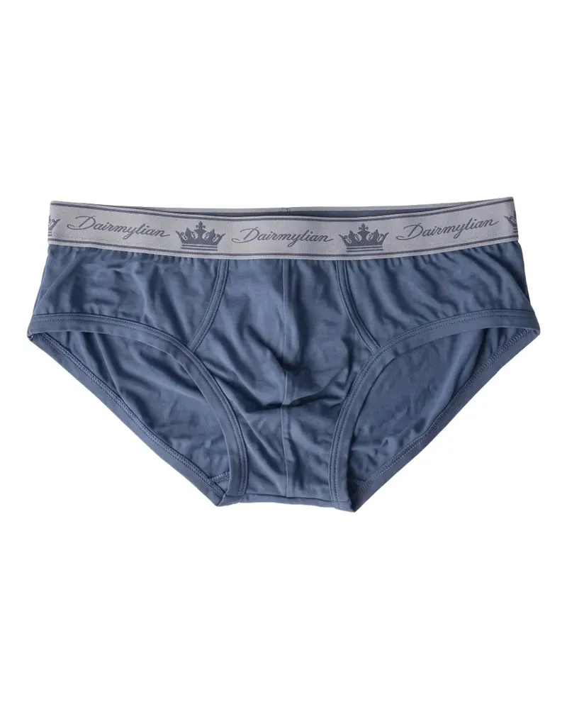 Dolce & Gabbana Slip mit Logo-Bund - Blau Blau