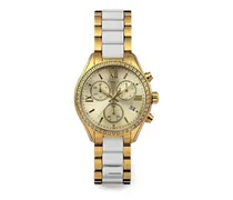 Classic Chronograph mit Kristallen 38mm - Gold