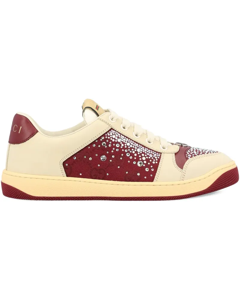 Gucci GG-embellishment sneakers - Nude Nude