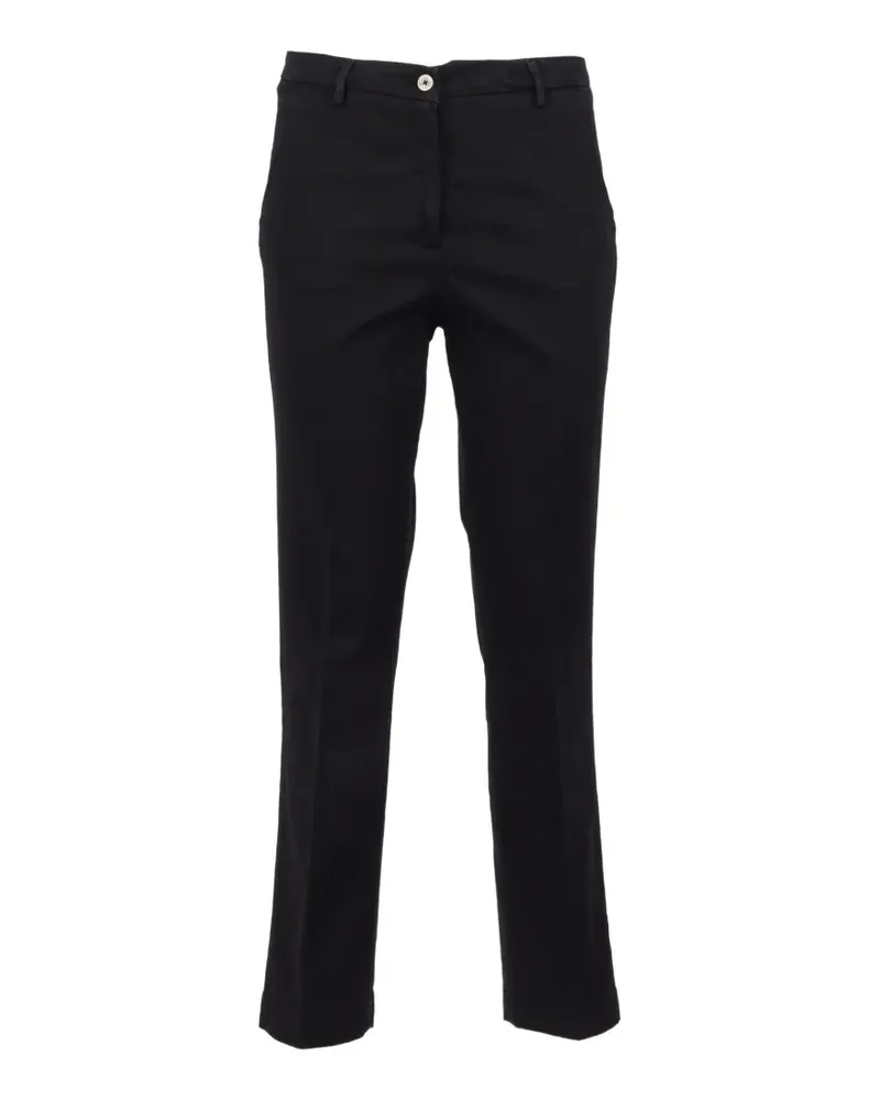 Briglia 1949 button straight trousers - Schwarz Schwarz