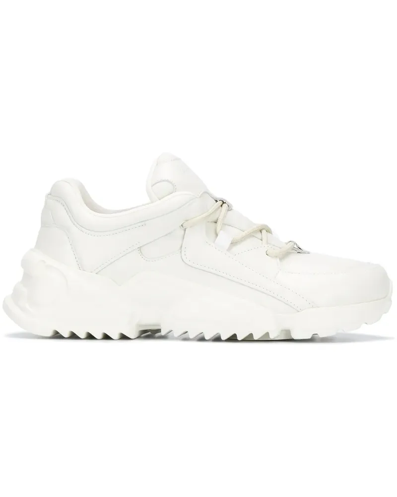 Ferragamo Sneakers mit dicker Sohle - Weiß Weiß