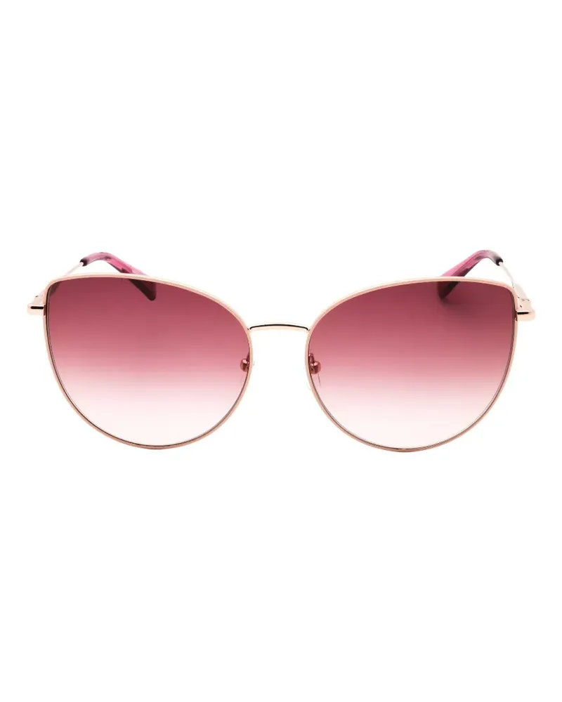 Longchamp cat-eye frame sunglasses - Gold Gold