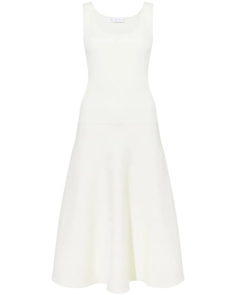 Proenza Schouler Lucia Strickkleid - Weiß Weiß