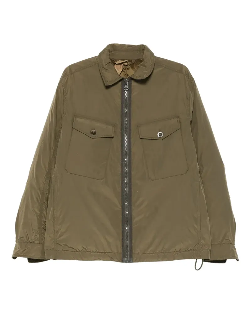 Ten c Hemdjacke mit Reißverschluss - Grün Grün