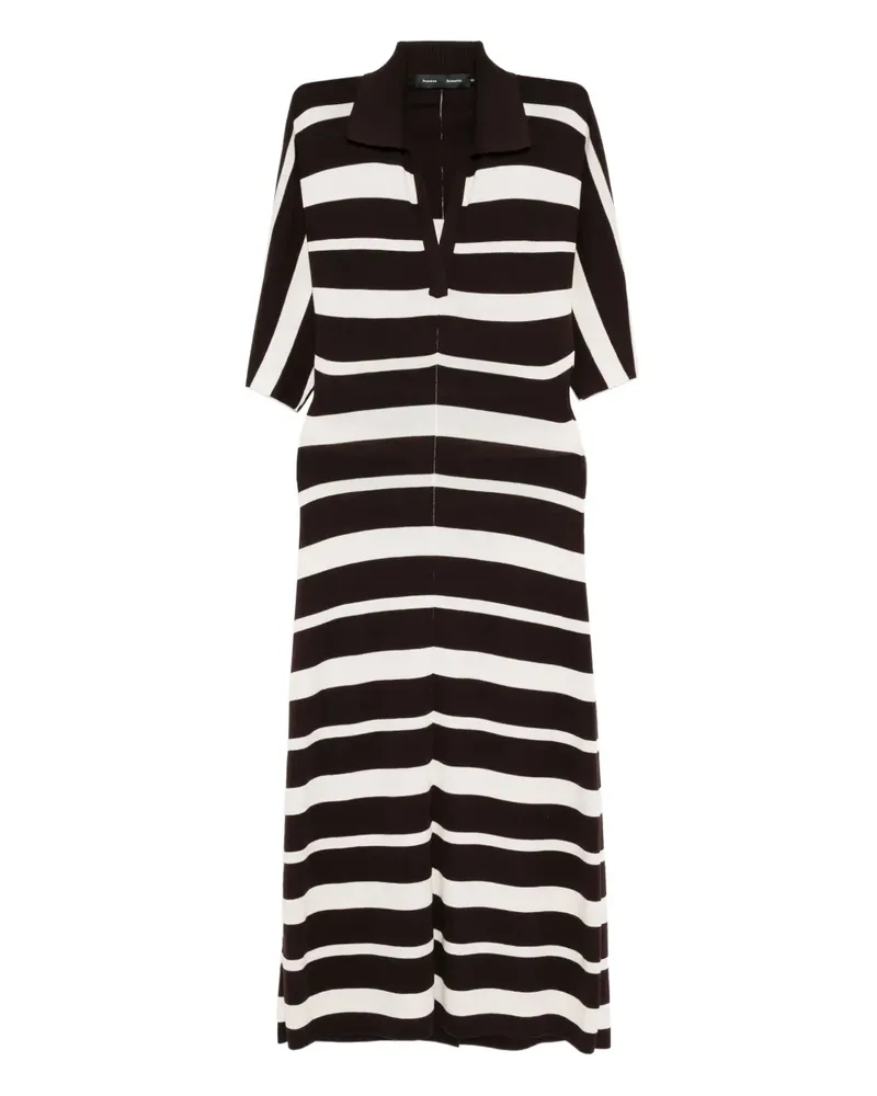 Proenza Schouler Solana Kleid - Braun Braun