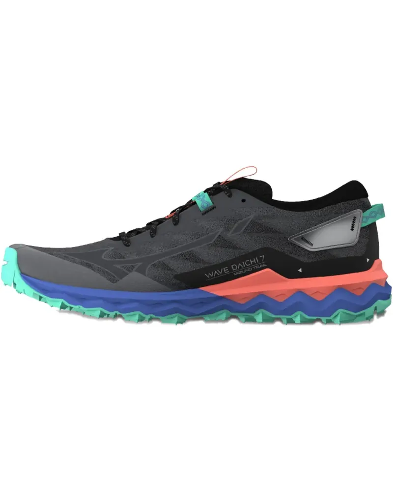 Mizuno Wave Daichi 7 Sneakers - Schwarz Schwarz