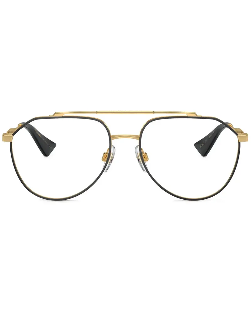 Dolce & Gabbana Klassische Pilotenbrille - Gold Gold