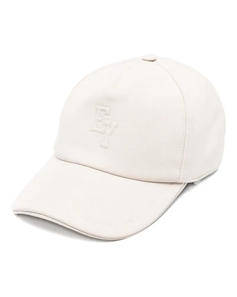 Eleventy Baseballkappe mit Logo - Nude Nude