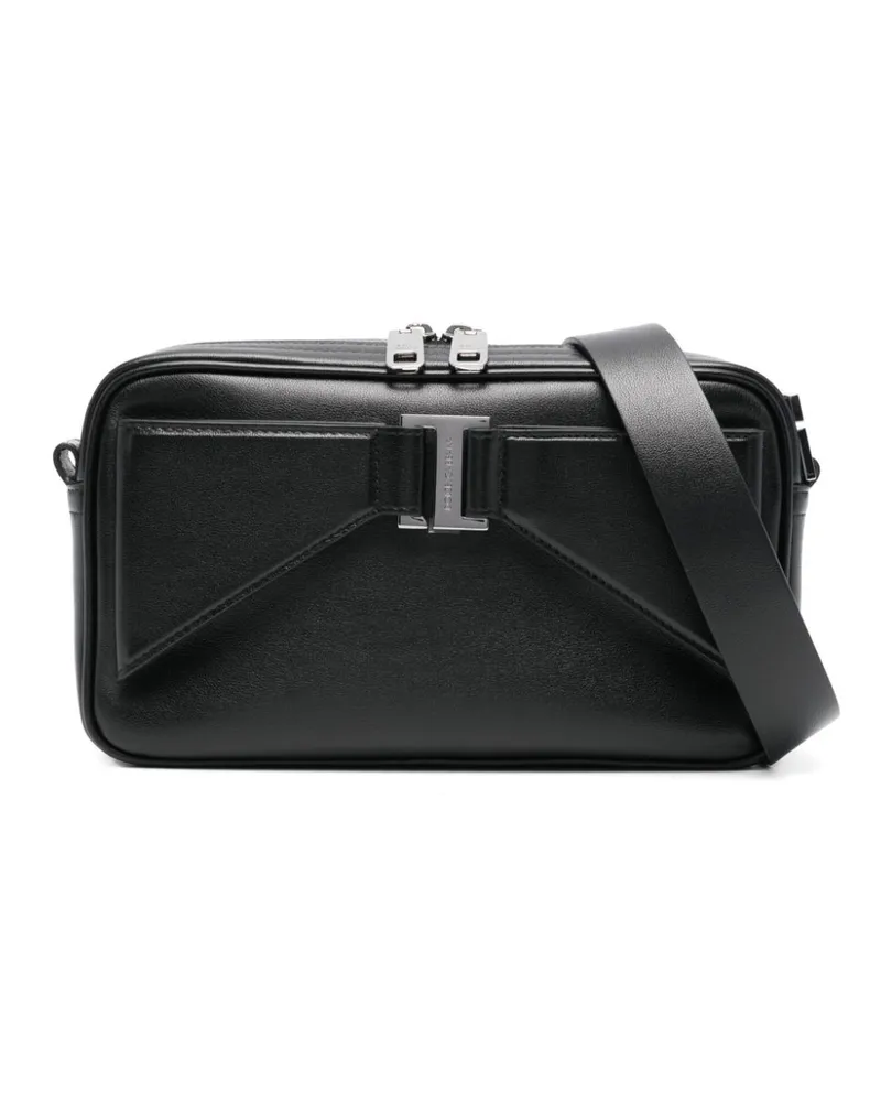 Dolce & Gabbana Kuriertasche aus Leder - Schwarz Schwarz