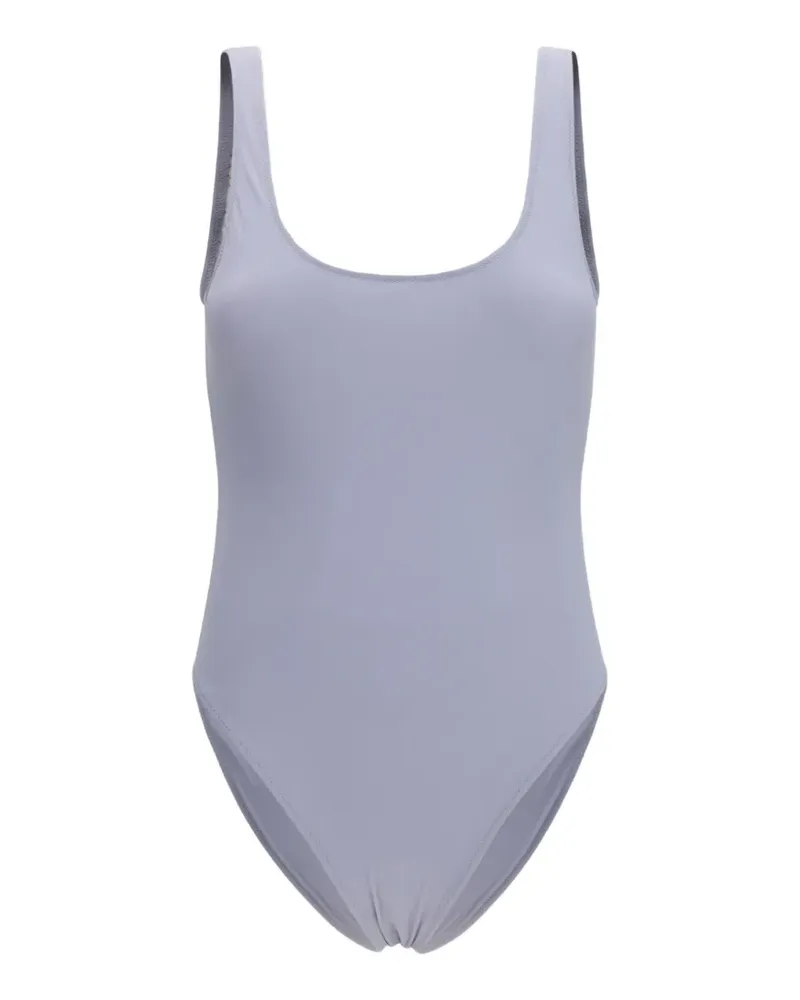 Kristina Ti U-neck swimsuit - Grau Grau