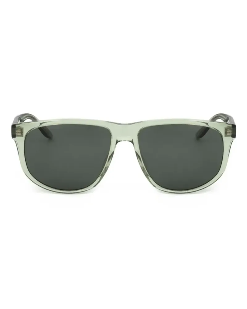 Barton Perreira Sonnenbrille mit eckigem Gestell - Grün Grün