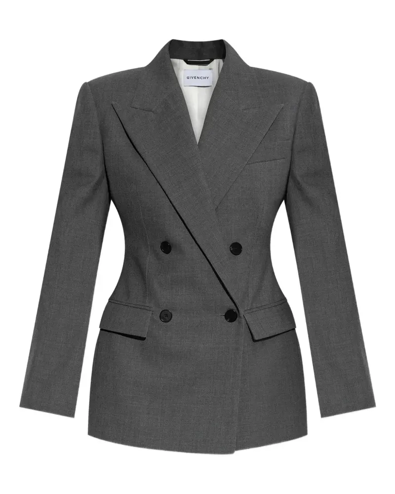 Givenchy Doppelreihiges Sakko - Grau Grau
