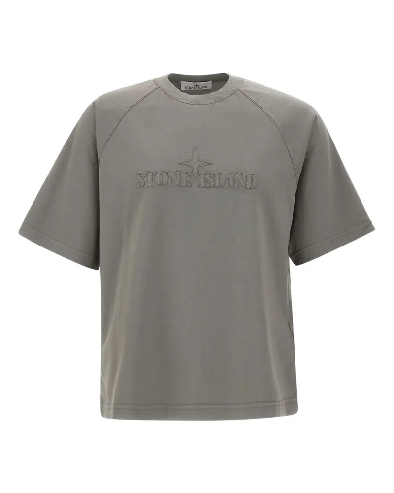 Stone Island Sweatshirt mit Raglanärmeln - Grau Grau
