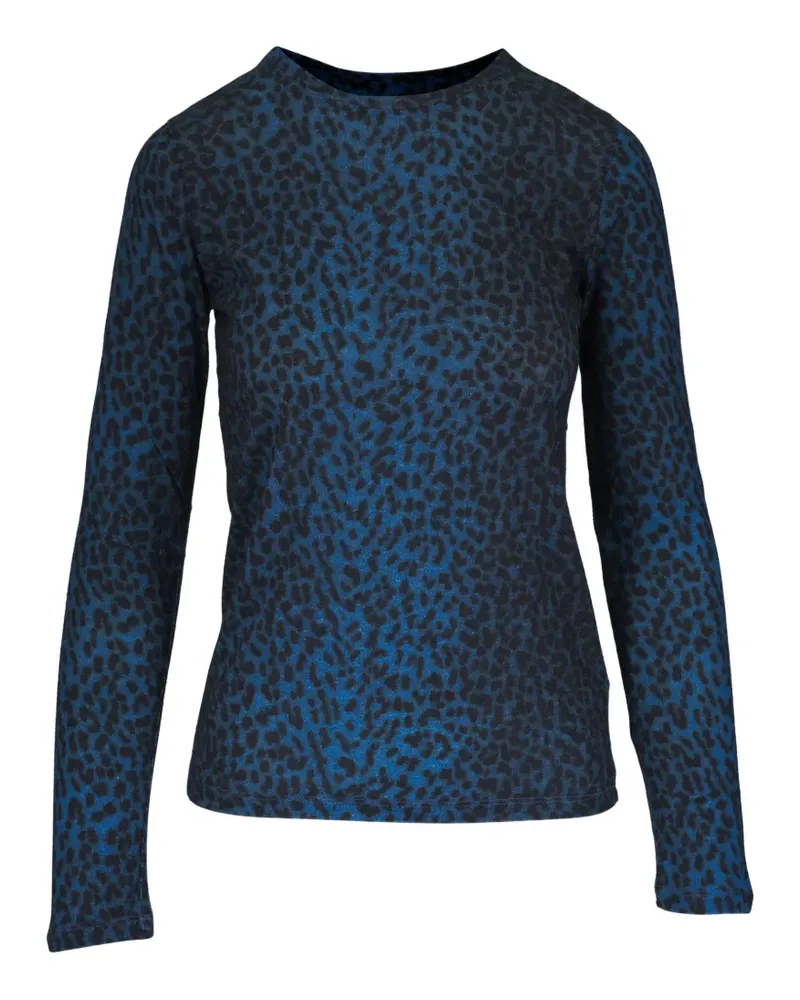 Majestic Oberteil mit Print - Blau Blau