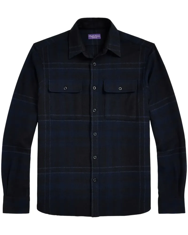 Ralph Lauren Kariertes Hemd - Blau Blau