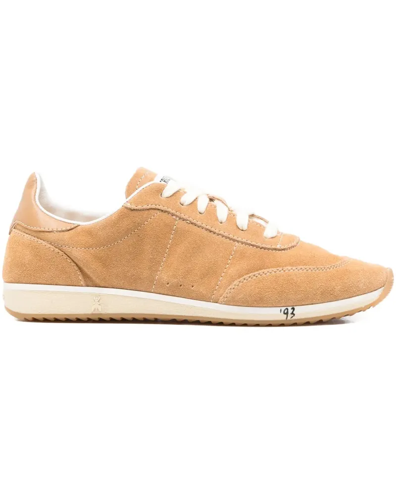 Patrizia Pepe suede Running '93 sneakers - Nude Nude