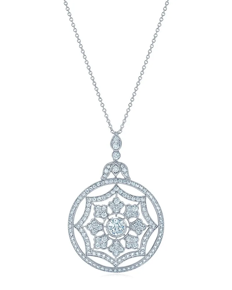KWIAT 18kt Weißgoldhalskette mit Diamanten - Silber Silber