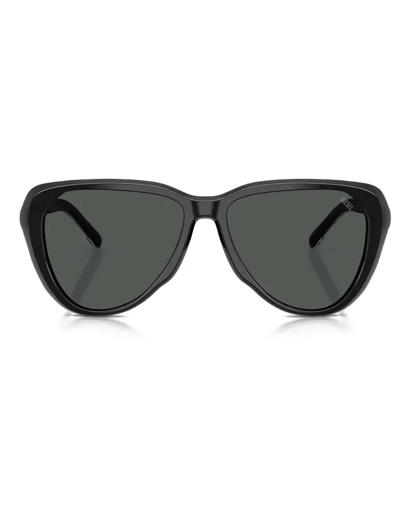 Diesel pilot-frame sunglasses - Schwarz Schwarz
