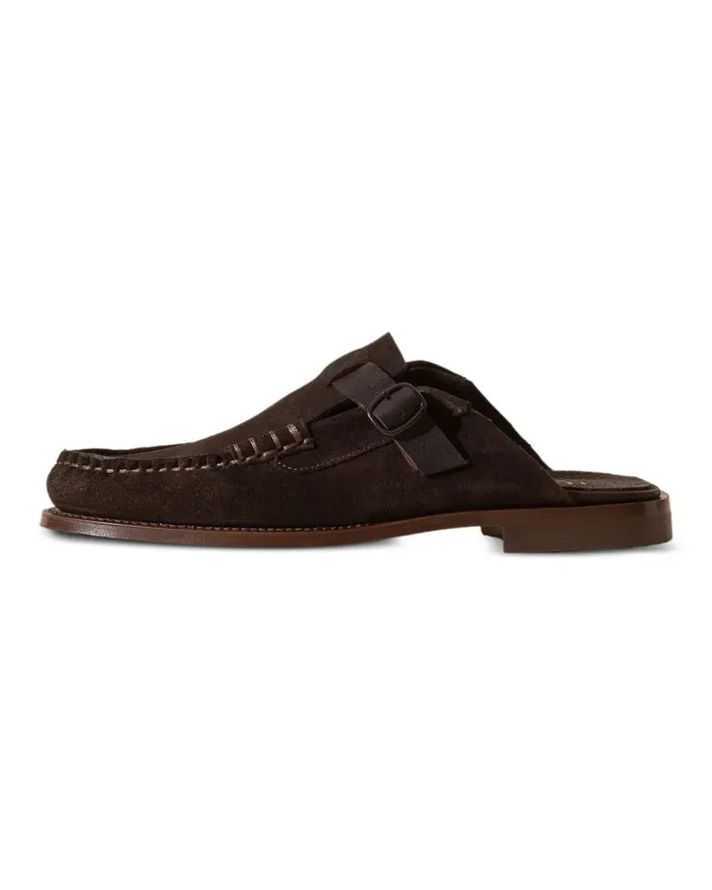 HEREU x Commas Mules mit Schnalle - Braun Braun