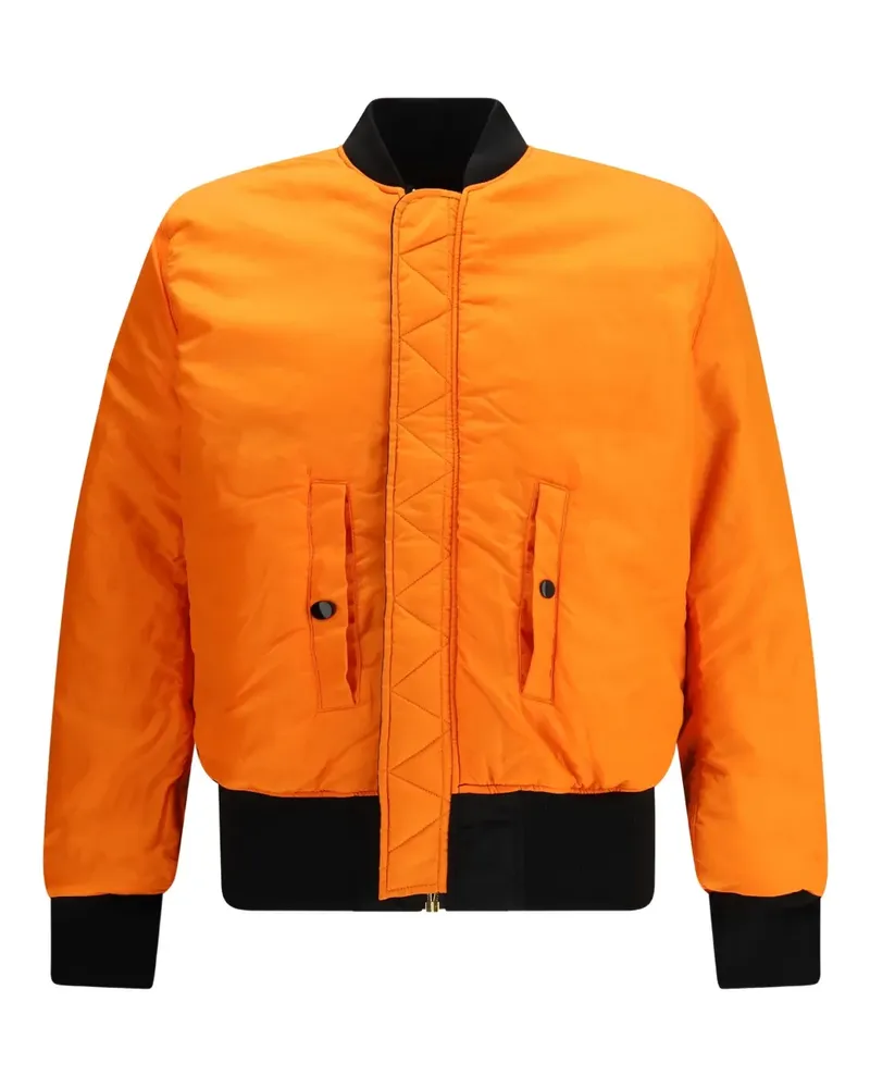 Alpha Industries MA-1 Heritage zipped-down jacket - Schwarz Schwarz