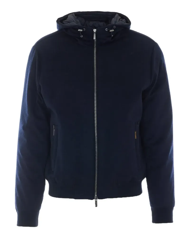 MOORER Oniro hooded jacket - Blau Blau