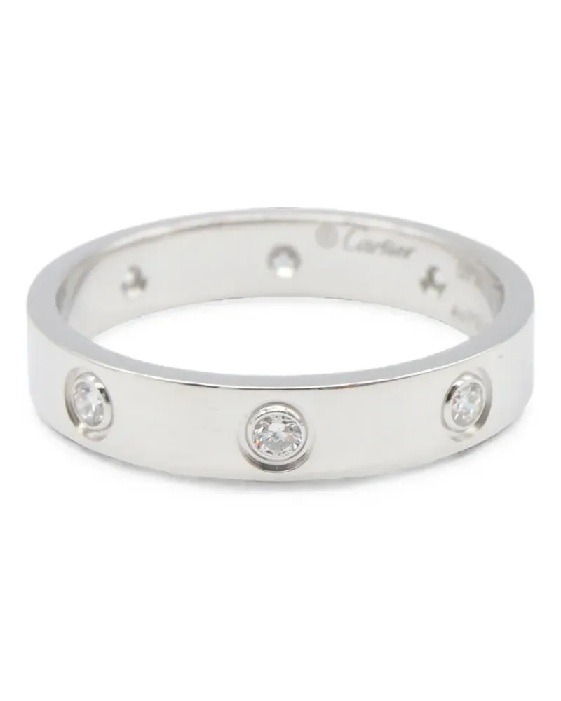 Cartier 2010s Love diamond ring - Silber Silber