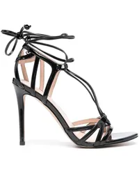 Pinko Sandalen aus Lackleder 110mm Schwarz