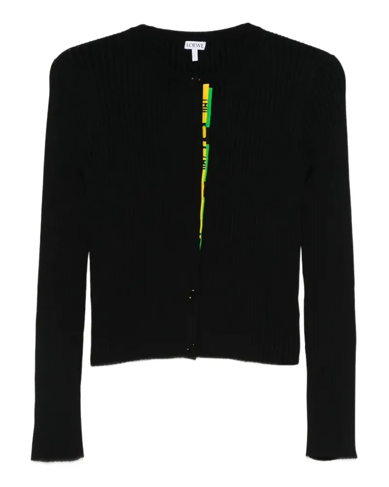 Loewe cardigan in viscose blend - Schwarz Schwarz