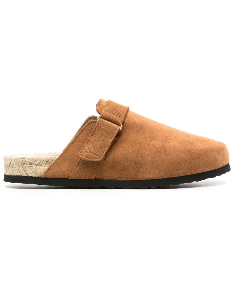 Manebí Flache Mules - Braun Braun