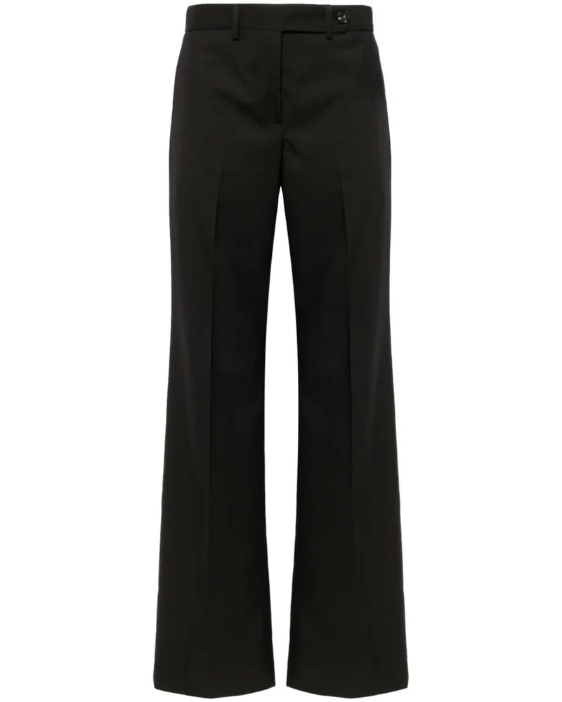Paul Smith Hose mit Bügelfalten - Schwarz Schwarz