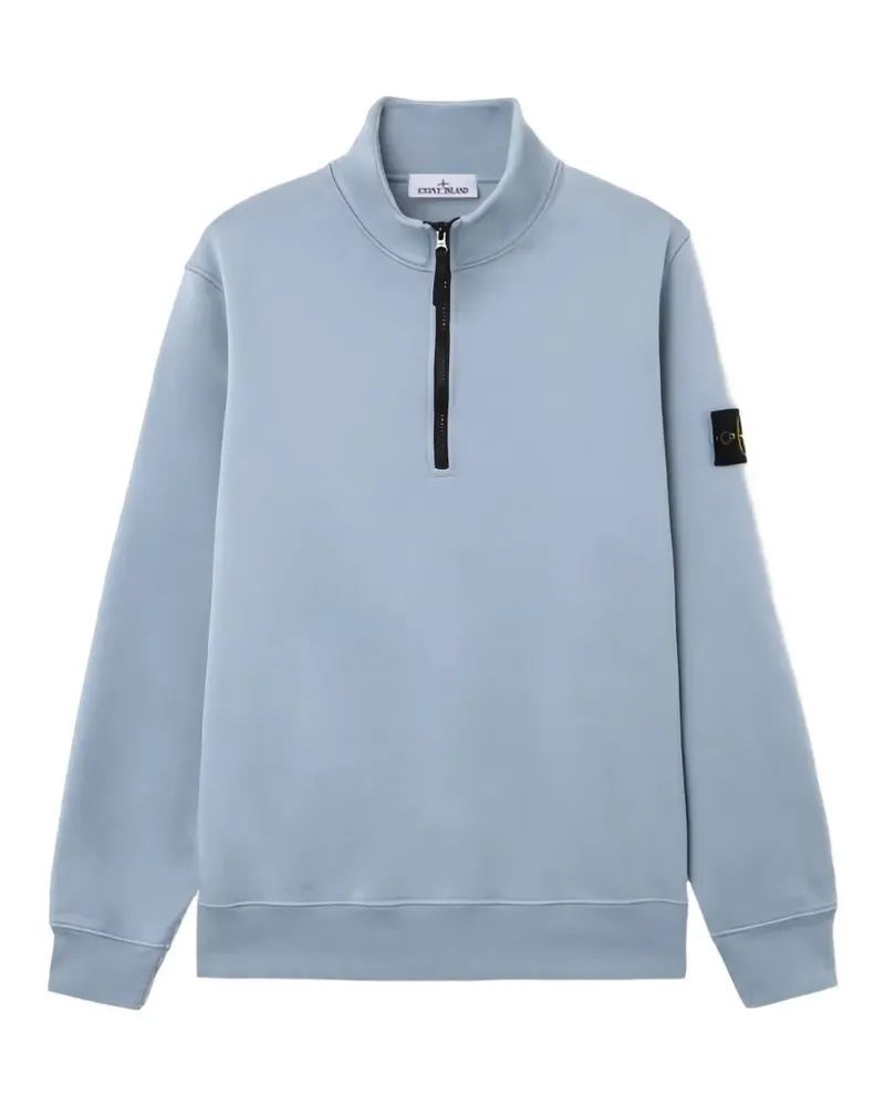 Stone Island Pullover mit Reißverschluss - Blau Blau