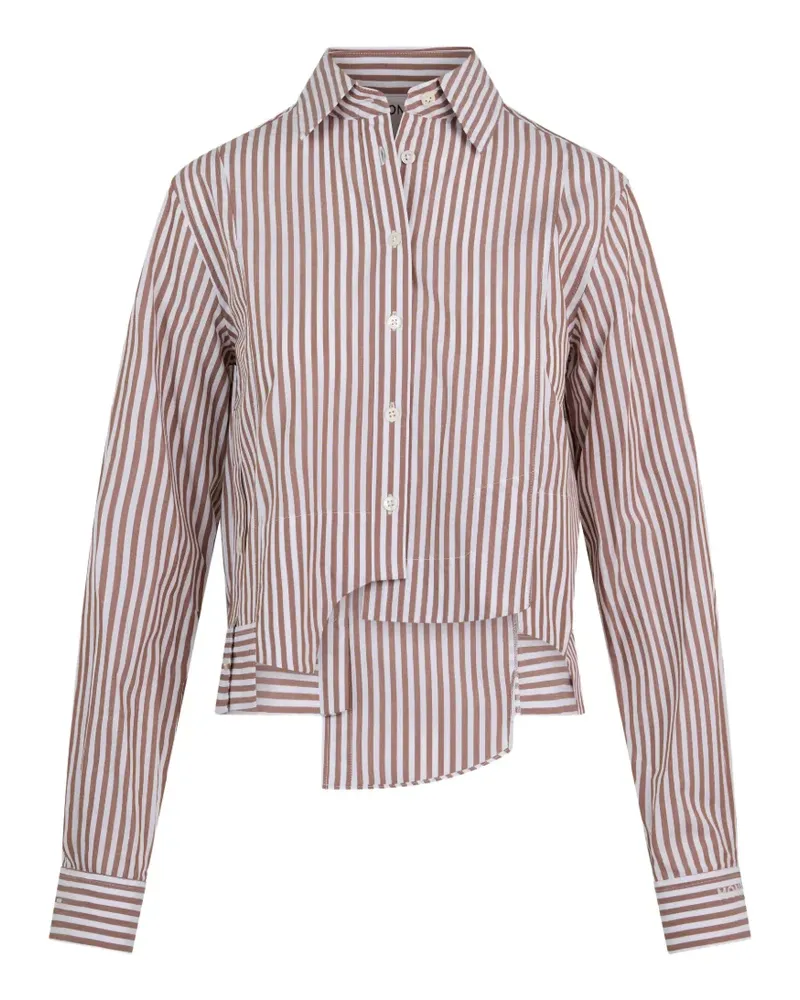 Monse T-Shirt im Deconstructed-Look - Braun Braun