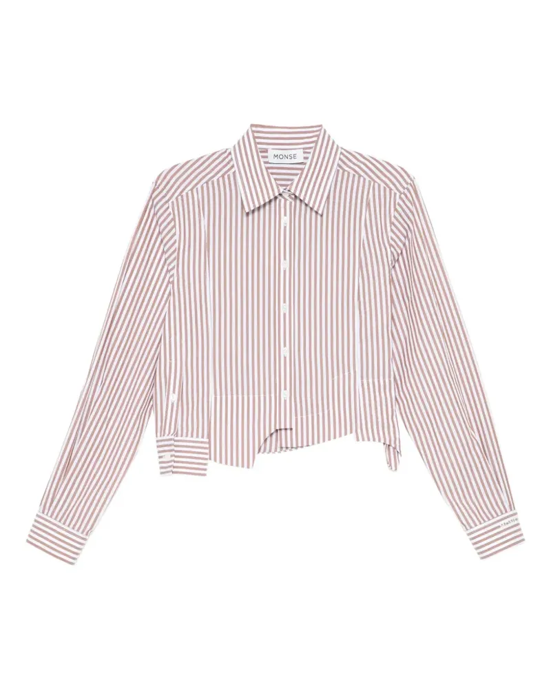 Monse T-Shirt im Deconstructed-Look - Braun Braun