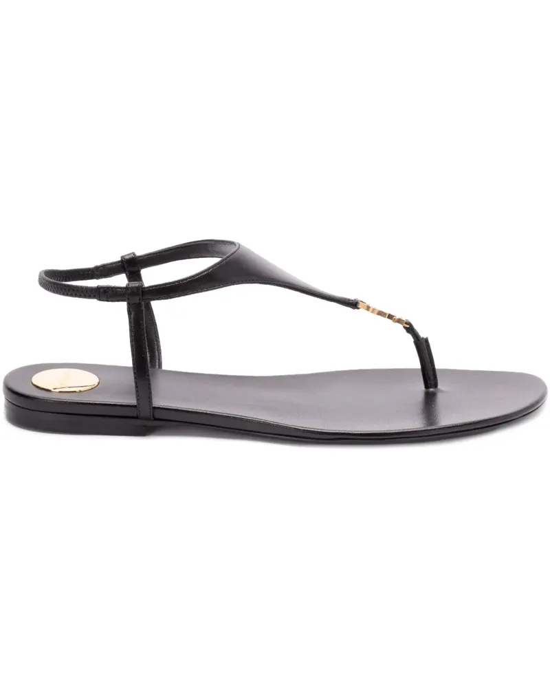 Saint Laurent Cassandra Sandalen - Schwarz Schwarz