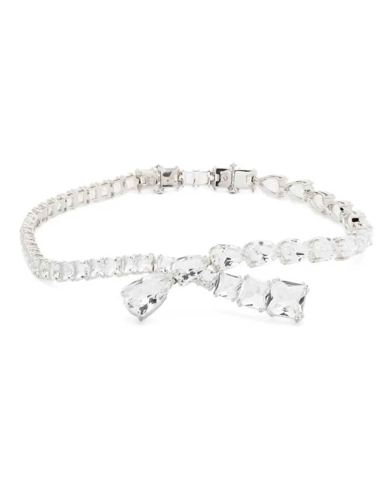 Swarovski Matrix Halskette - Silber Silber