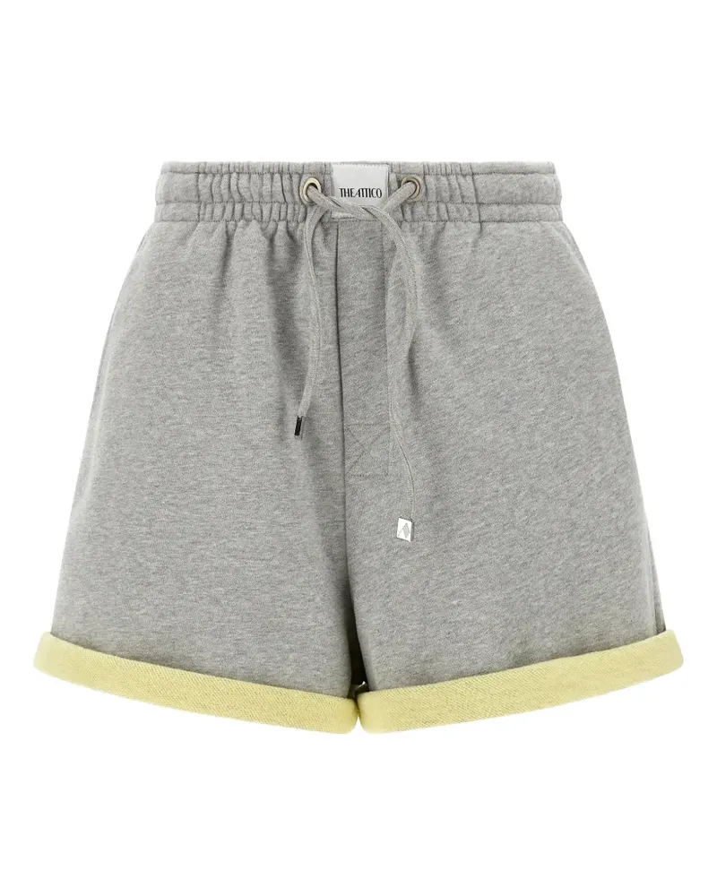 ATTICO grey drawstring shorts - Grau Grau